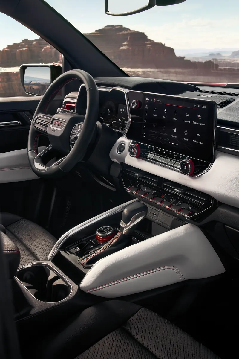 2026 GMC Canyon infotainment system at Fowler GMC in Pearl MS